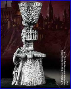 Rare Harry Potter Heavy 7 Pewter Goblet of Fire Replica Warner Bros JAPAN F/S
