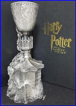 Rare Harry Potter Heavy 7 Pewter Goblet of Fire Replica Warner Bros Japan