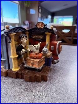 Rare Harry Potter Platform 9 3/4 Hogwarts Express Warner Bros Studio Bookends Rare Harry Potter Platform 9 3/4 Hogwarts Express Warner Bros Studio Bookends
