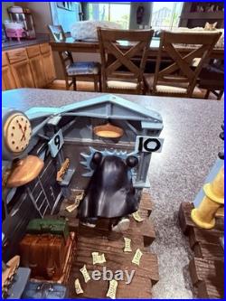 Rare Harry Potter Platform 9 3/4 Hogwarts Express Warner Bros Studio Bookends Rare Harry Potter Platform 9 3/4 Hogwarts Express Warner Bros Studio Bookends