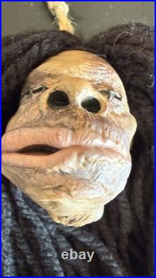 Rare Harry Potter Talking Shrunken Head Warner Bros Studios Tour Knight Bus