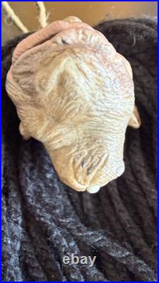 Rare Harry Potter Talking Shrunken Head Warner Bros Studios Tour Knight Bus