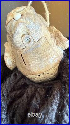 Rare Harry Potter Talking Shrunken Head Warner Bros Studios Tour Knight Bus