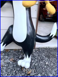 Rare Htf Vintage Looney Tunes Warner Bros Studio Prop Sylvester The Cat Statue