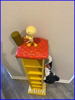 Rare Looney Tunes Sylvester & Tweety Cabinet Figurine 47 Tall