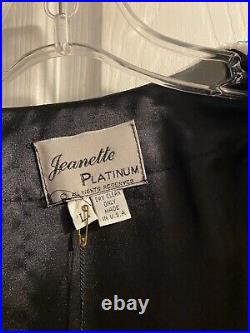Rare Looney Tunes Warner Bros Jeanette Kastenberg Beaded Sequin Jacket Ltd. Ed