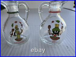 Rare! Marvin the Martian & K9 Cruet set Warner Bros Studio Oil vinegar NIB