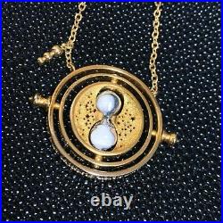 Rare! Movie Limited Harry Potter Time Turner Pendant Good Condition From Japan
