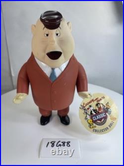 Rare Mugsy the Gangster Vintage Vinyl Figure Looney Tunes Warner Bros tag 18G88