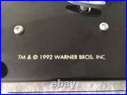 Rare Music Box 1992 Warner Bros, Bugs Bunny and Elmer Fudd. Jewlery Box. Video