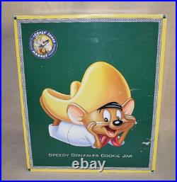 Rare NEW UNUSED Looney Tunes SPEEDY GONZALES Cookie Jar Warner Brothers