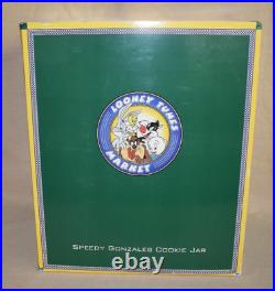 Rare NEW UNUSED Looney Tunes SPEEDY GONZALES Cookie Jar Warner Brothers