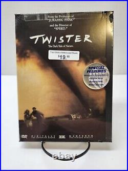 Rare! New Sealed 1997 Twister DVD THX Warner Brothers Free Shipping
