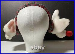 Rare PINKY And The BRAIN Headband Ear Muffs Animaniacs Warner Brothers HTF