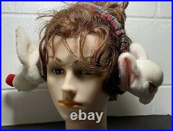 Rare PINKY And The BRAIN Headband Ear Muffs Animatics Warner Brothers HTF