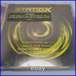 Rare Promotional Use Only Shadow Zone by Static-X CD Oct-2003 Warner Bros. Metal