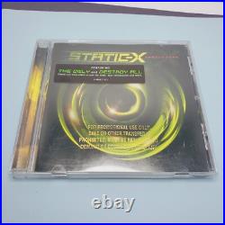 Rare Promotional Use Only Shadow Zone by Static-X CD Oct-2003 Warner Bros. Metal