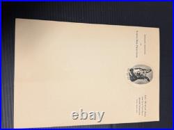 Rare Rin Tin Tin Embossed Letterhead X 4 Lee Duncan Warner Bros Disney Coa