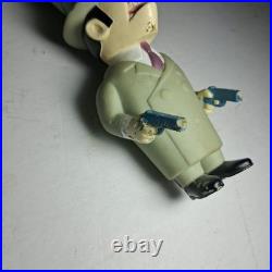 Rare Rocky the Gangster Vintage Vinyl Figure Looney Tunes Warner Bros tag 25G88