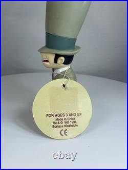 Rare Rocky the Gangster Vintage Vinyl Figure Looney Tunes Warner Bros tag 25G88 Rare Rocky the Gangster Vintage Vinyl Figure Looney Tunes Warner Bros tag 25G88