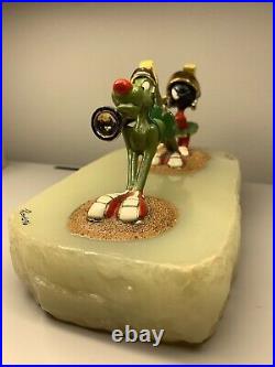 Rare Ron Lee looney tunes Marvin the Martian Set Of 4 Figures 1995-97 Signed