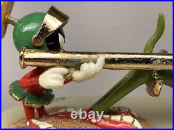 Rare Ron Lee looney tunes Marvin the Martian Set Of 4 Figures 1995-97 Signed