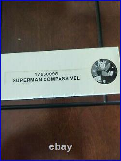 Rare Superman Fossil Warner Bros. Studio Store Mens Wrist Watch #17630095
