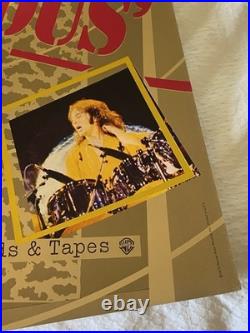 Rare THIN LIZZY 1978 Vintage Promo Poster LIVE And DANGEROUS 35x23 Warner Bros