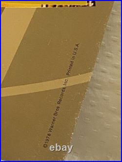 Rare THIN LIZZY 1978 Vintage Promo Poster LIVE And DANGEROUS 35x23 Warner Bros