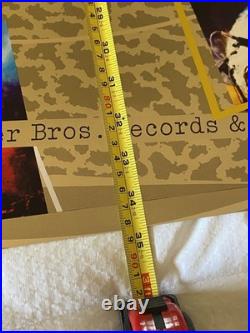 Rare THIN LIZZY 1978 Vintage Promo Poster LIVE And DANGEROUS 35x23 Warner Bros