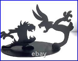 Rare Tex Welch Taz & Bugs Bunny 8 Cast Iron Silhouette Warner Brothers 893/1200
