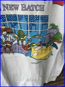 Rare The Gremlins 2 Promo Shirt The New Batch 1990 Warner Bros Shirt 20x28 USA