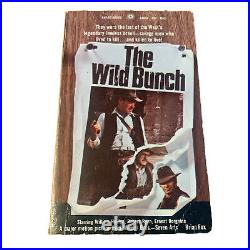 Rare The Wild Bunch by Brian Fox 1st Edition 1969 Move Tie In Warner Bros. OBO