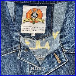 Rare Tweety Vintage Deadstock Warner Bros Vintage Denim Jacket 2XL 2003