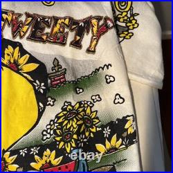 Rare VTG'95 Warner Bros Looney Tunes Tweety Bird Totally Tweety SZ Large