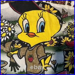Rare VTG'95 Warner Bros Looney Tunes Tweety Bird Totally Tweety SZ Large