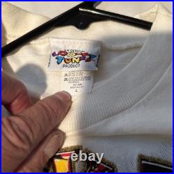 Rare VTG'95 Warner Bros Looney Tunes Tweety Bird Totally Tweety SZ Large