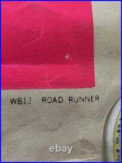 Rare VTG Blacklight Road Runner Poster Warner Bros Artko Studio Large 23 X 35