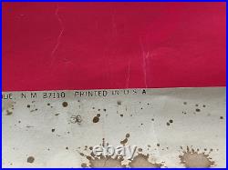 Rare VTG Blacklight Road Runner Poster Warner Bros Artko Studio Large 23 X 35