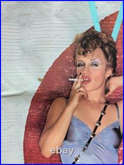Rare Vanity 6 Fan Club Rolled Poster 1982 Prince Warner Bros Side 6 Susan Brenda