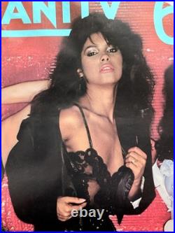 Rare Vanity 6 Fan Club Rolled Poster 1982 Prince Warner Bros Side 6 Susan Brenda