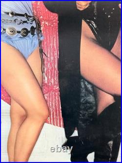 Rare Vanity 6 Fan Club Rolled Poster 1982 Prince Warner Bros Side 6 Susan Brenda