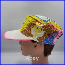 Rare Vintage 1988 Warner Bros Bugs A Delic Bunny Painters Hat Psychedelic Trippy
