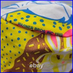 Rare Vintage 1988 Warner Bros Bugs A Delic Bunny Painters Hat Psychedelic Trippy