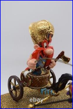Rare Vintage 1994 Ron Lee Signed Yosemite's Chariot Looney Tunes Limited Ed
