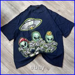 Rare Vintage 1996 Animaniacs Warner Bros Alien Encounter T-shirt size L