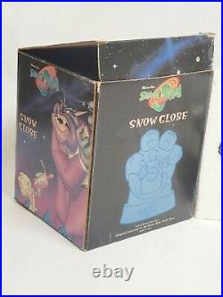 Rare Vintage 1996 Space Jam Michael Jordan Snow Globe Warner Bros With Box