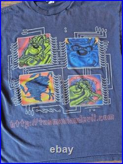 Rare Vintage 1996 Warner Bros Looney Tunes Tasmanian Devil Graphic Long Sleeve Rare Vintage 1996 Warner Bros Looney Tunes Tasmanian Devil Graphic Long Sleeve