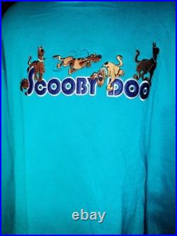 Rare Vintage 1997 Warner Bros Crewneck Sweatshirt XXL Scooby Doo WB Studio Store