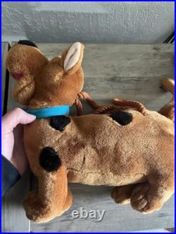 Rare Vintage 1998 Warner Bros. Scooby-Doo Plush Purse Cartoon Ntwrk Hand Bag